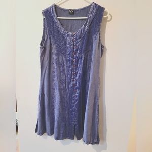 IVY jean-like dress size XL